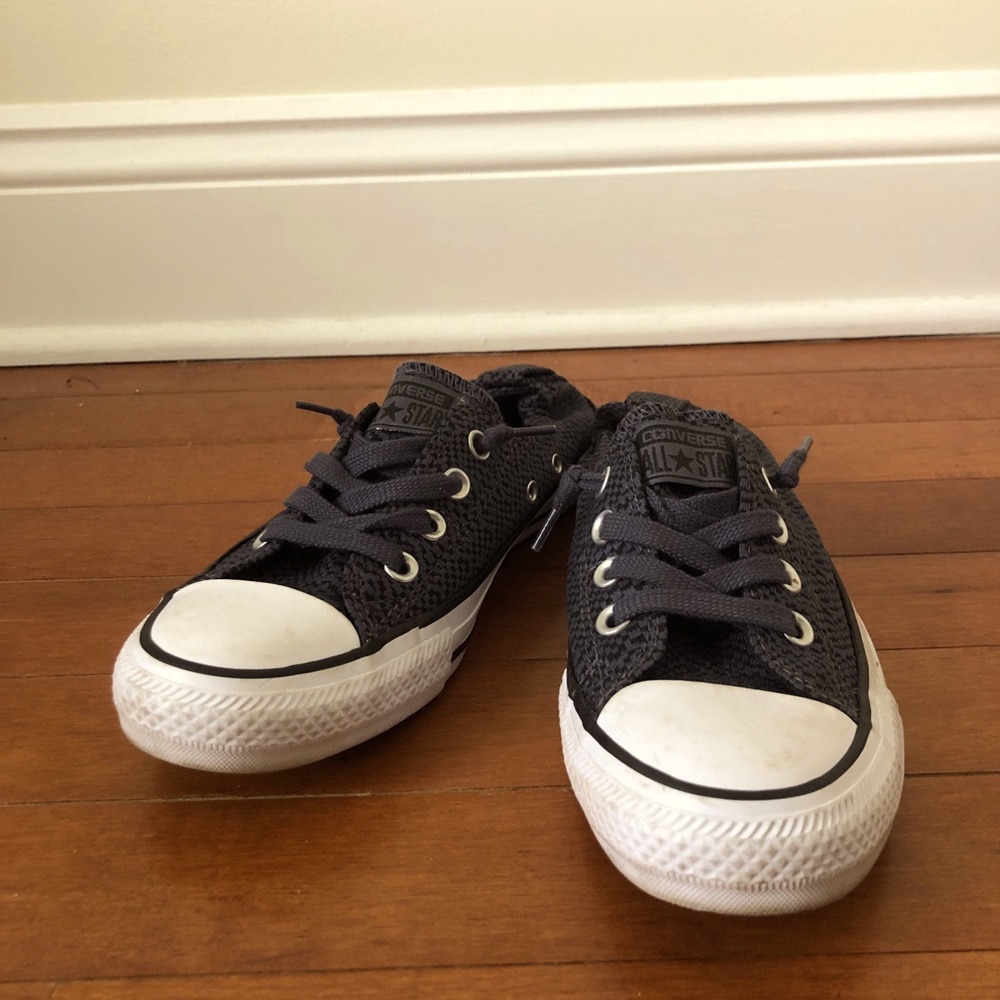 Women’s Converse Shoreline Slip-one, gray/black, size 7